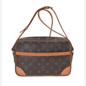 Louis Vuitton Brown Monogram Shoulder Bag